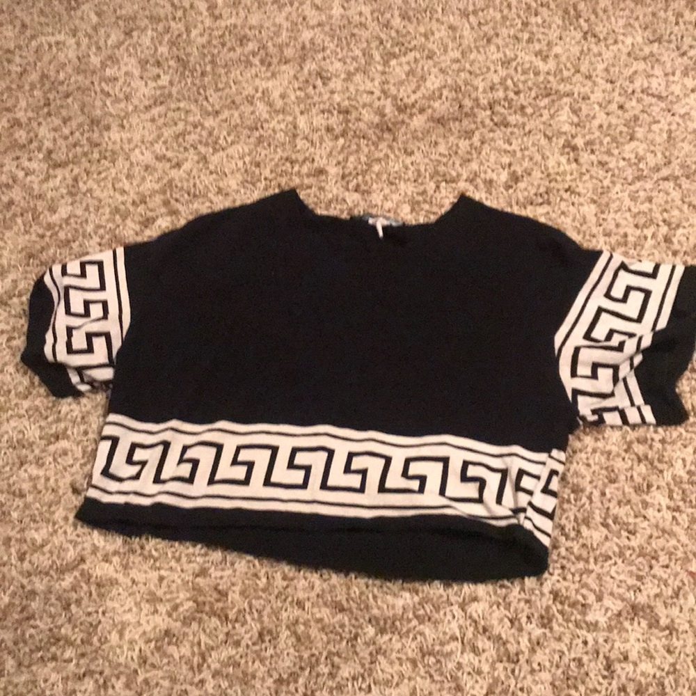 Black Crop Top